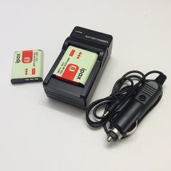 IPAX® Two Battery + Wall & Car Charger for Sony NP-BG1 / NP-FG1 - ipax store