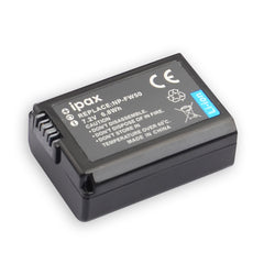 TWO IPAX Battery + Home&Wall Charger + Car Plug for Sony NP-FW50 Alpha 7/A7/A7 II/A7R/A7R II/A7S/33/55/A3000/A5000/A5100/A6000/A6300/A6500, CyberShot DSC-RX10 II/RX10M2, NEX-3/5/5T/6/7/C3/F3 Mirrorles - ipax store