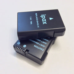 IPAX® 2 Battery + Home Wall Charger +Car Plug Kit for Nikon EN-EL14 ENEL14 EN-EL14a ENEL14a - ipax store