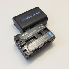 IPAX® Two Battery + Charger + Car Plug Kit for Sony NP-FM55H NPFM55H - ipax store