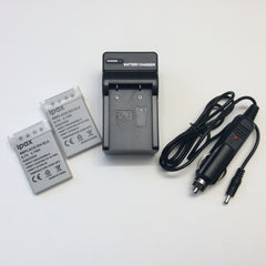 IPAX® 2x Battery+Charger+Car Plug Kit for Nikon EN-EL5 ENEL5 K5 - ipax store