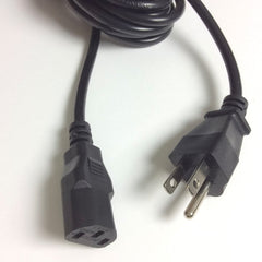 Ipax 10Ft Long AC Power Cord Cable Pull Copper Wire Core in Retail Box for Computer PC Plasma TV Printer Monitor AC adapter